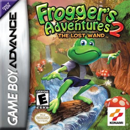 Froggers Adventures 2 Lost Wand box art for GameBoy Advance